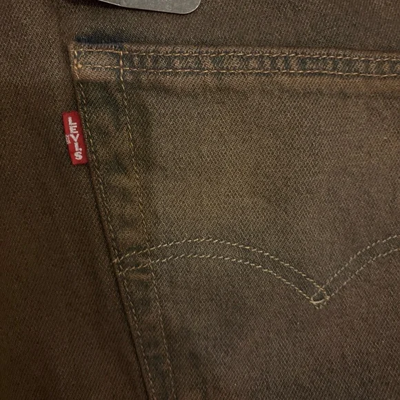 Men’s Levi’s 501 Straight-Leg Brown faded Jeans size 34/34 - Picture 12 of 12